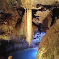 Volcano Room at Cumberland Caverns, McMinnville, TN