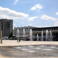 Vorplatz der Congresshalle, Sarrebruck