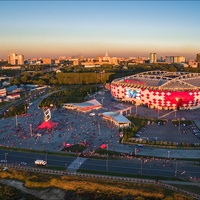 Otkrytie Arena parking lot, Moscú