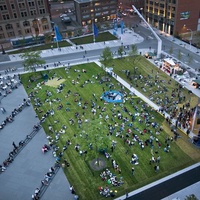 Parterre du Quartier des spectacles, Montreal